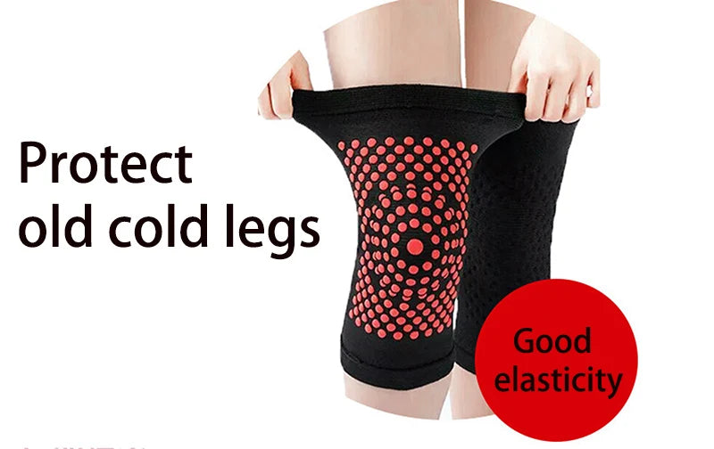 1 Pair Self Heating Knee Pads Injury Recovery Pain Relief Arthritis Kneepad Injury Recovery Belt  Sleeves Knee Support Brace