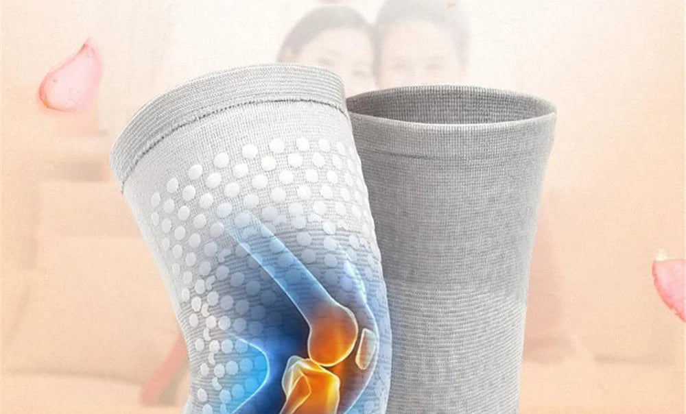 1 Pair Self Heating Knee Pads Injury Recovery Pain Relief Arthritis Kneepad Injury Recovery Belt  Sleeves Knee Support Brace