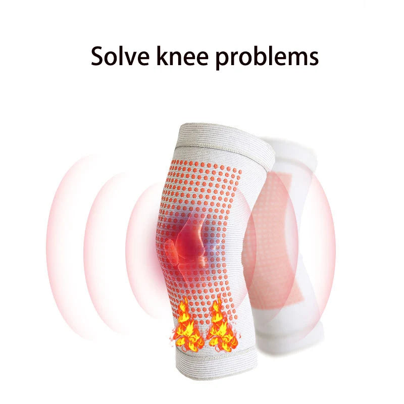 1 Pair Self Heating Knee Pads Injury Recovery Pain Relief Arthritis Kneepad Injury Recovery Belt  Sleeves Knee Support Brace