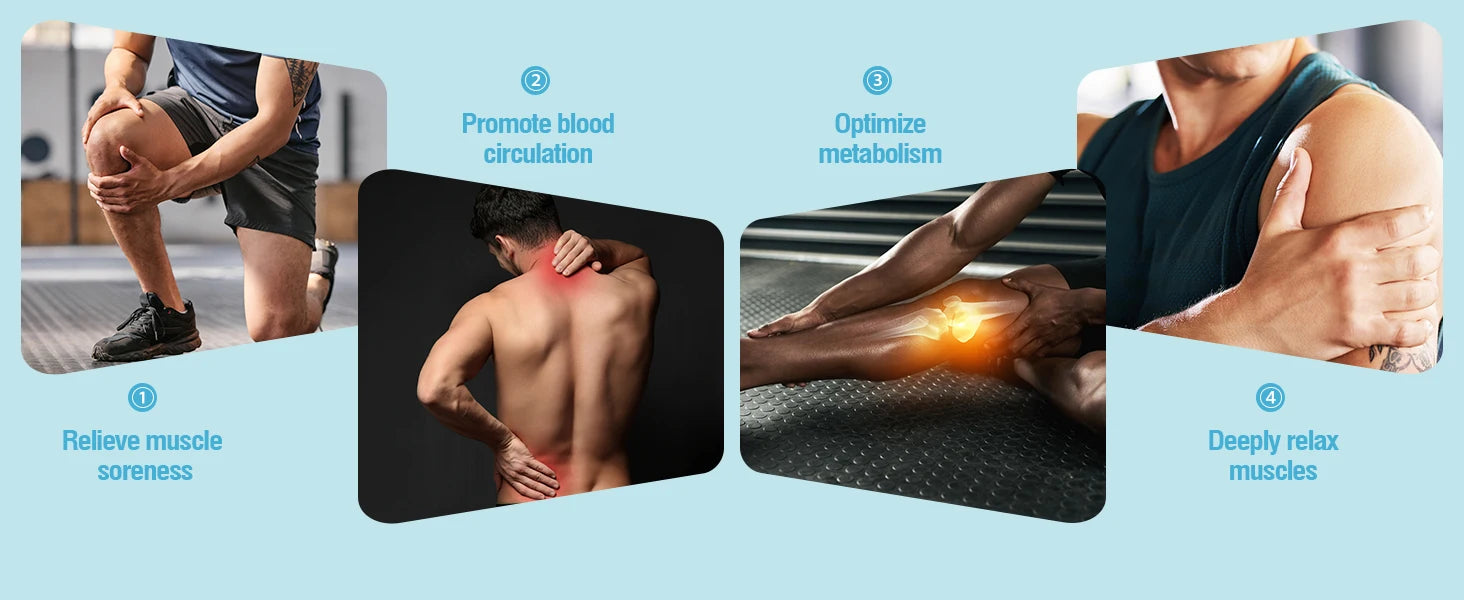 Electric Rolling Massager Percussive Massage Gun For Muscle Relaxation Massager, Muscle Relief and Recovery for Athletes Relieve