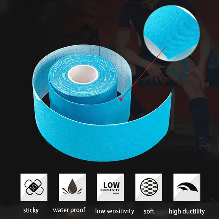 5CMX5M Muscle Recovery Patch Sports Elastic Tape Fitness Knee and Elbow Protection Elastic Fitness Equipment