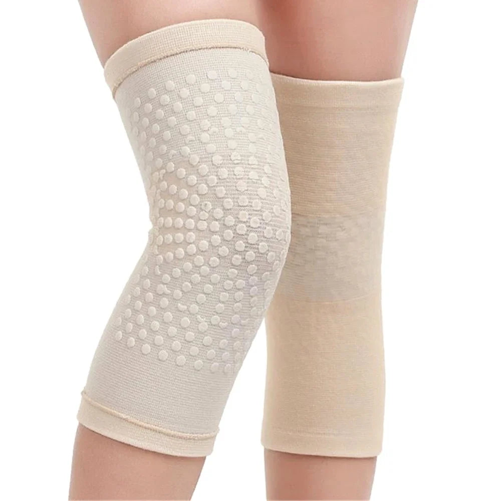 1 Pair Self Heating Knee Pads Injury Recovery Pain Relief Arthritis Kneepad Injury Recovery Belt  Sleeves Knee Support Brace