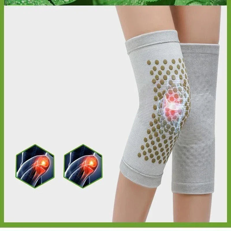 1 Pair Self Heating Knee Pads Injury Recovery Pain Relief Arthritis Kneepad Injury Recovery Belt  Sleeves Knee Support Brace