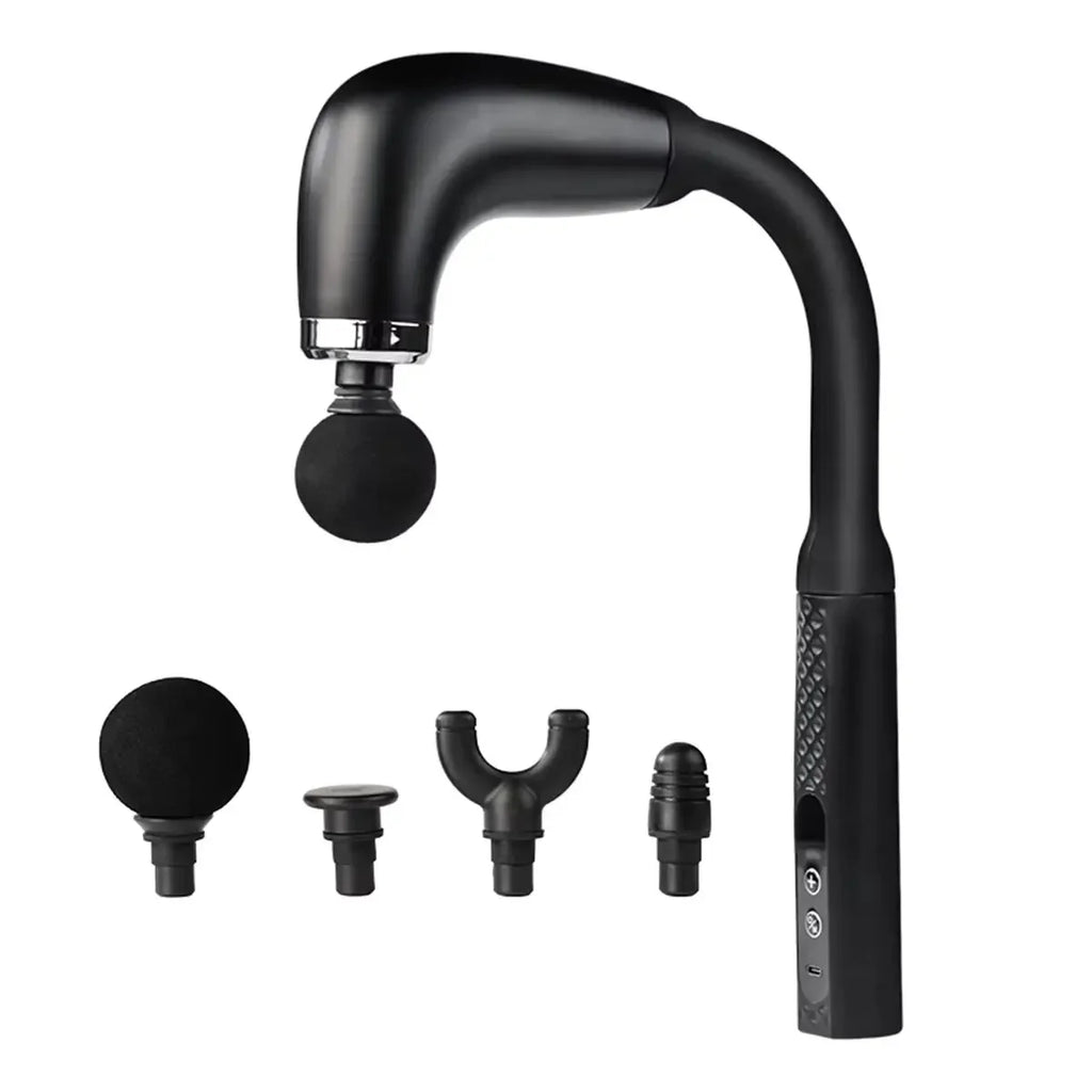 Smart Massage Gun Electric Massager Massage Hammer Rechargeable Home Handheld Hammer Back Artifact Body Massager