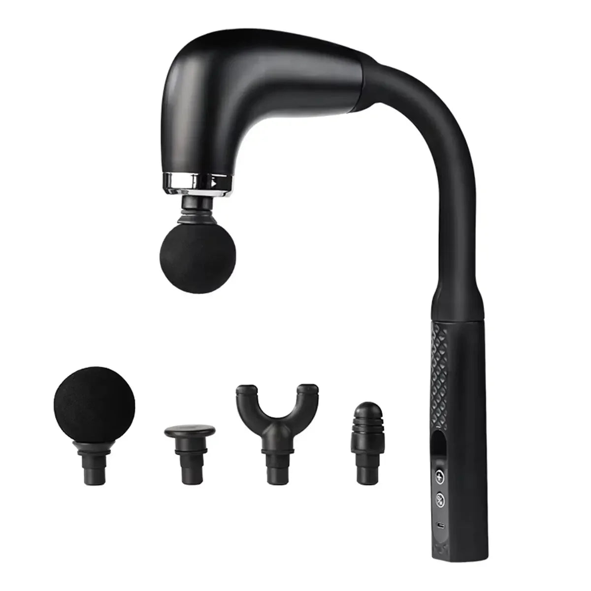 Smart Massage Gun Electric Massager Massage Hammer Rechargeable Home Handheld Hammer Back Artifact Body Massager