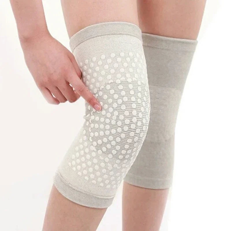 1 Pair Self Heating Knee Pads Injury Recovery Pain Relief Arthritis Kneepad Injury Recovery Belt  Sleeves Knee Support Brace