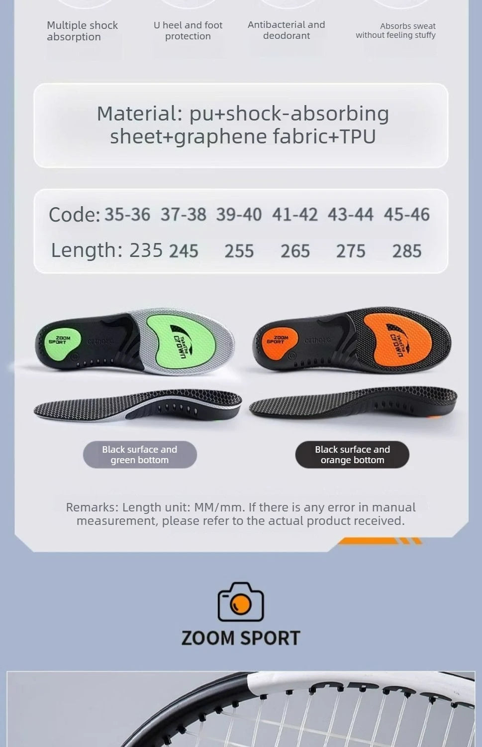 Arch Support Insoles for Runners