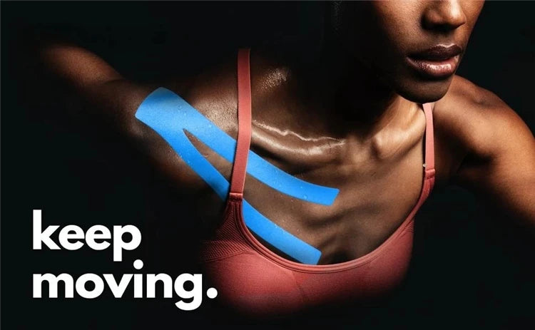 5CMX5M Muscle Recovery Patch Sports Elastic Tape Fitness Knee and Elbow Protection Elastic Fitness Equipment