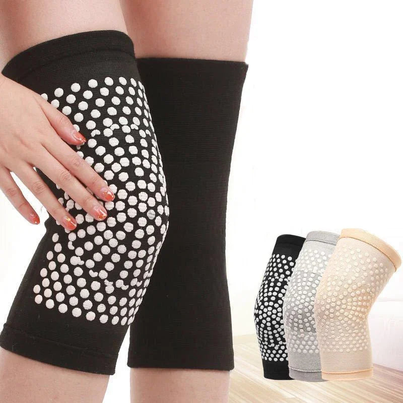 1 Pair Self Heating Knee Pads Injury Recovery Pain Relief Arthritis Kneepad Injury Recovery Belt  Sleeves Knee Support Brace